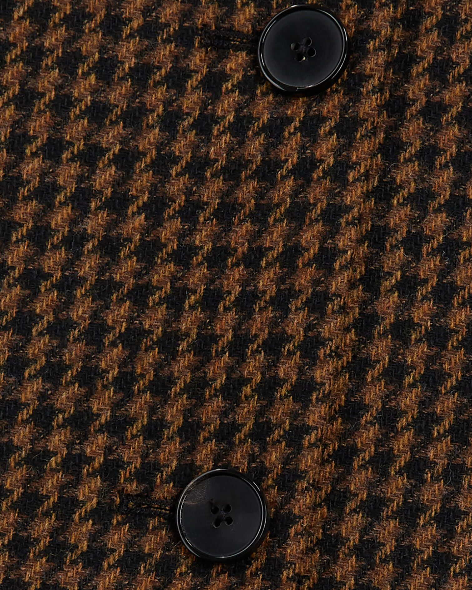 Wool jacket with houndstooth motif, BLACK BROWN, hi-res image number null
