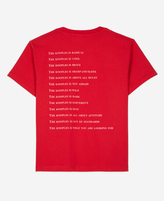 The Kooples DAMEN RED leuchtend rotes t-shirt what is