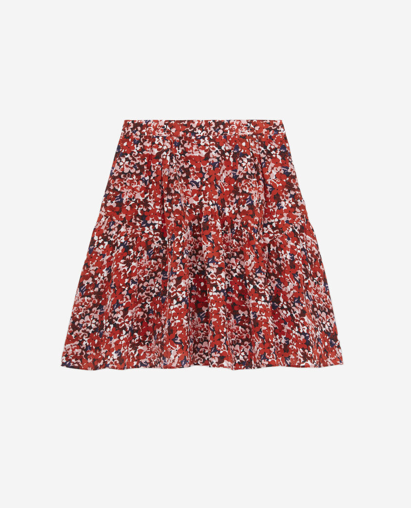 The Kooples FEMME null jupe courte imprimé fleuri