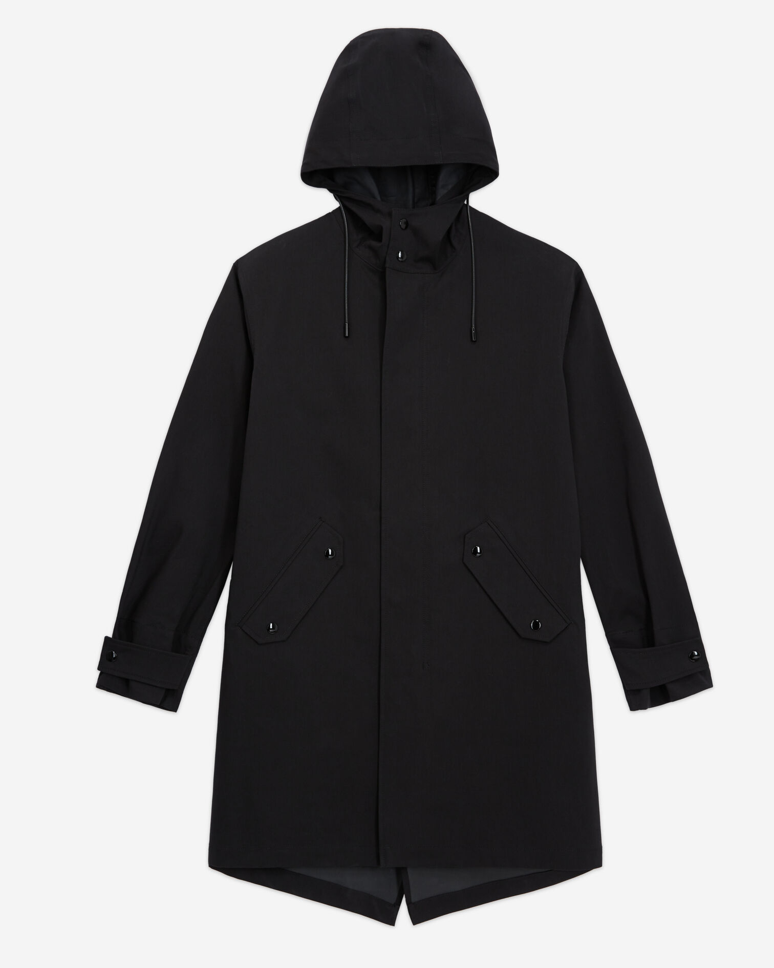 Parka en coton noire, BLACK, hi-res image number null