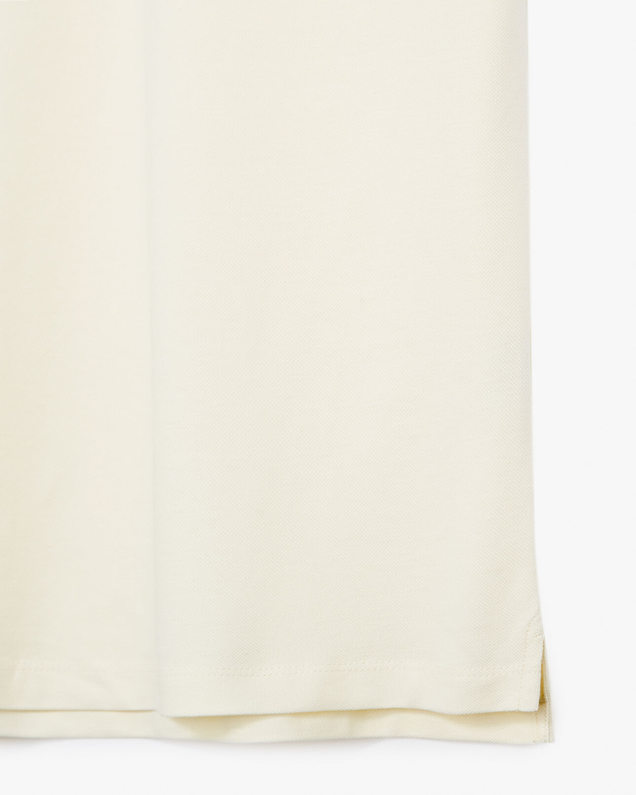 The Kooples HERREN CREAM poloshirt cremefarben offizierskragen badge
