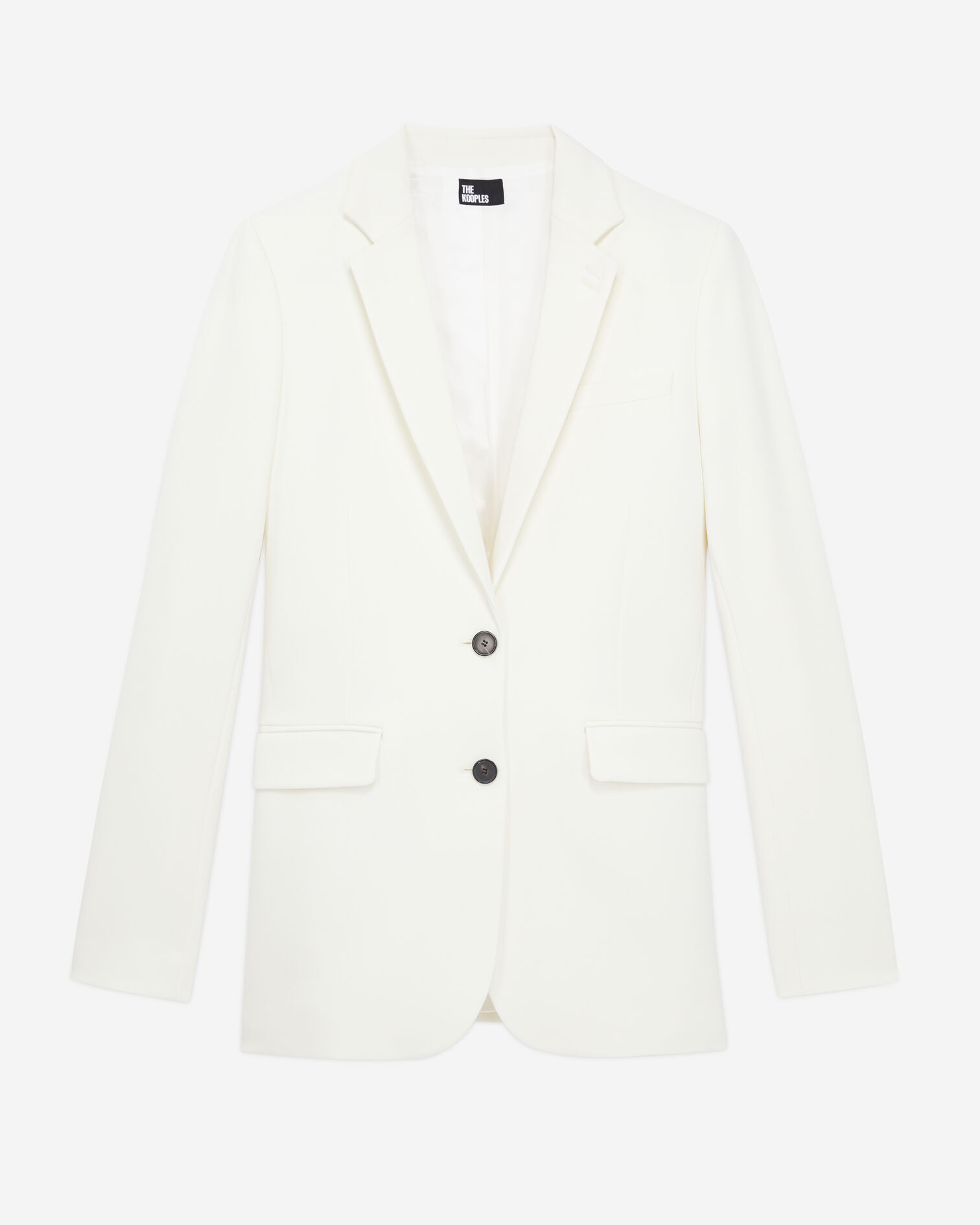 White suit jacket, ECRU, hi-res image number null