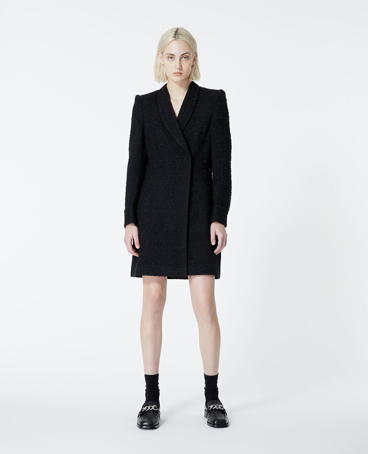The kooples robe noire top