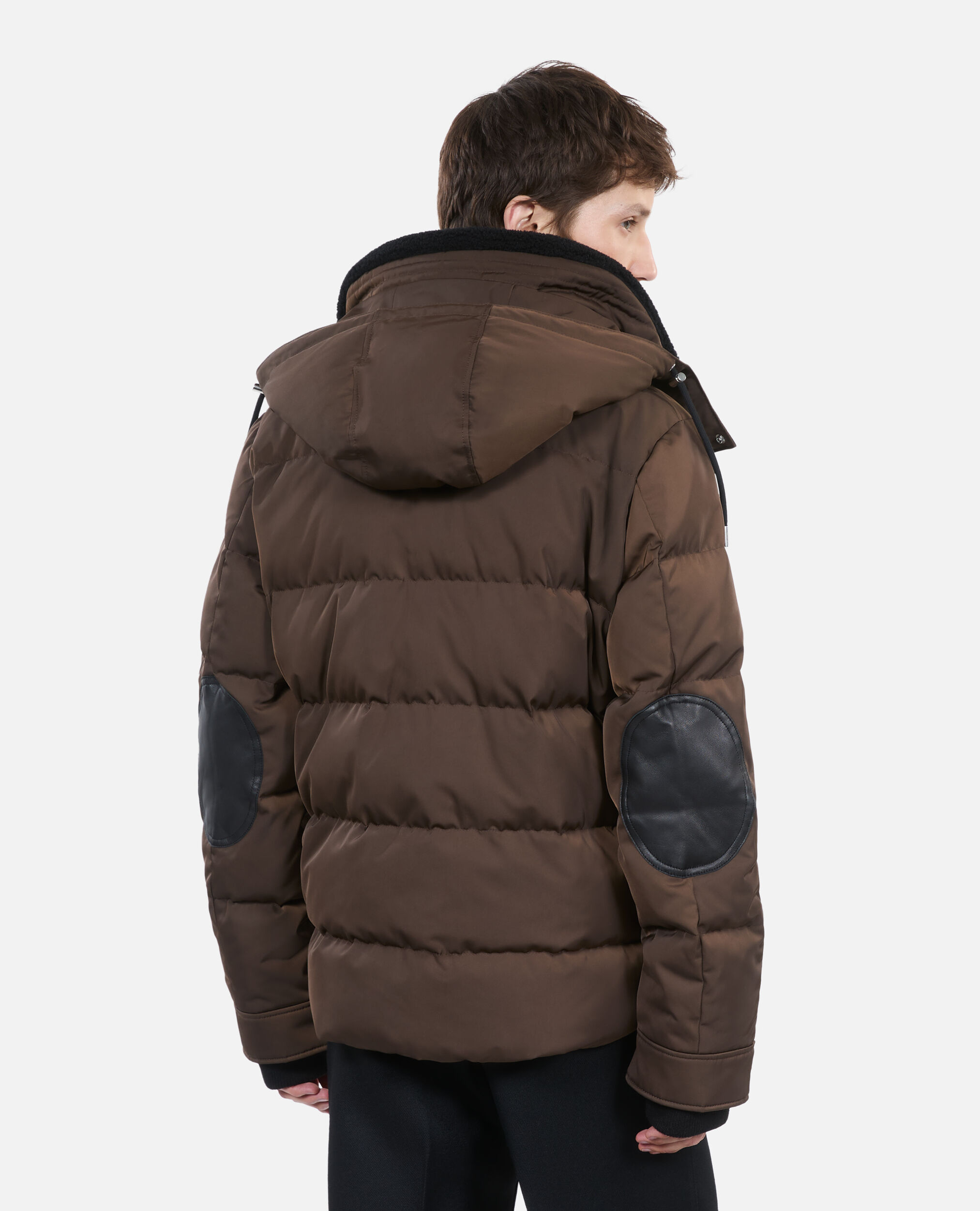 Brown Blazon down jacket, BROWN, hi-res image number null