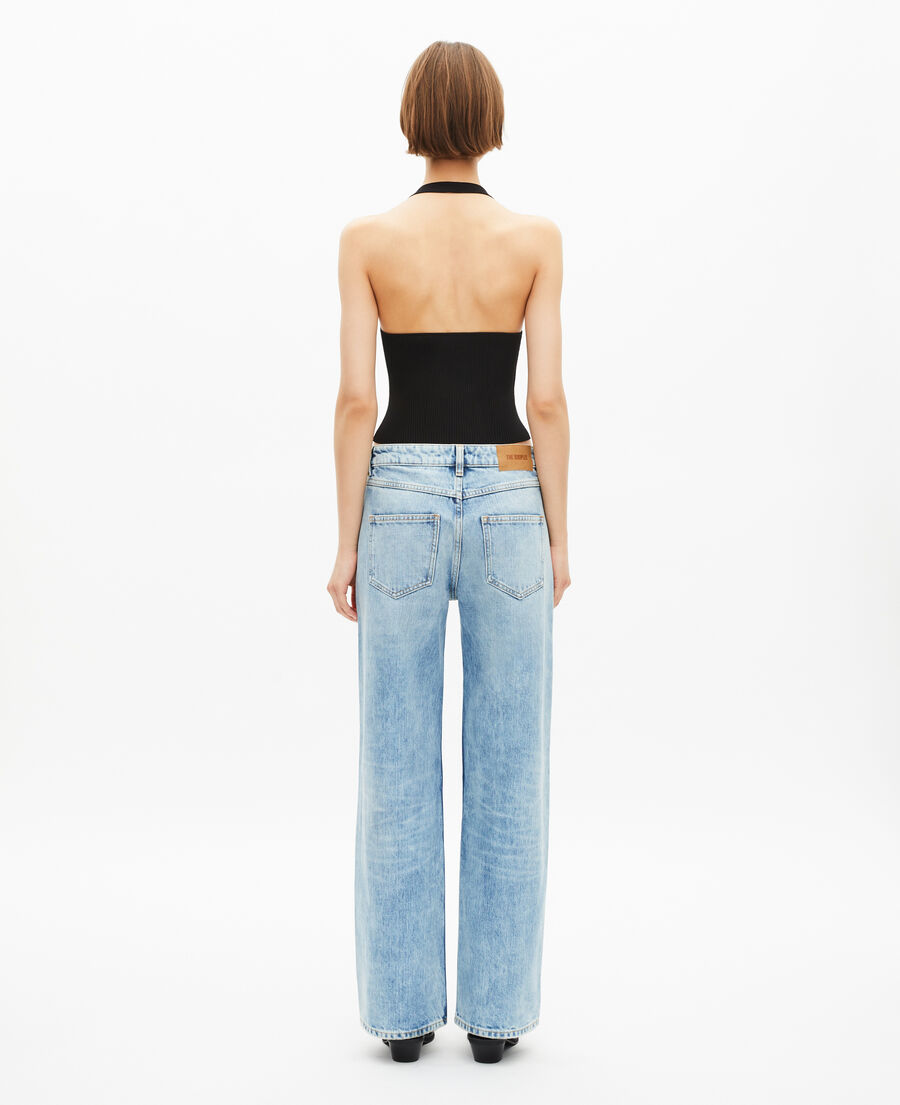 The Kooples F BLACK black mesh top