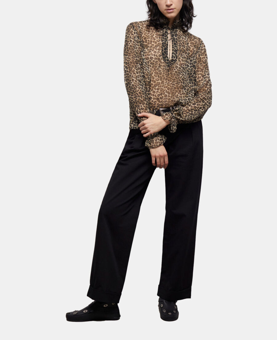 blouse léopard