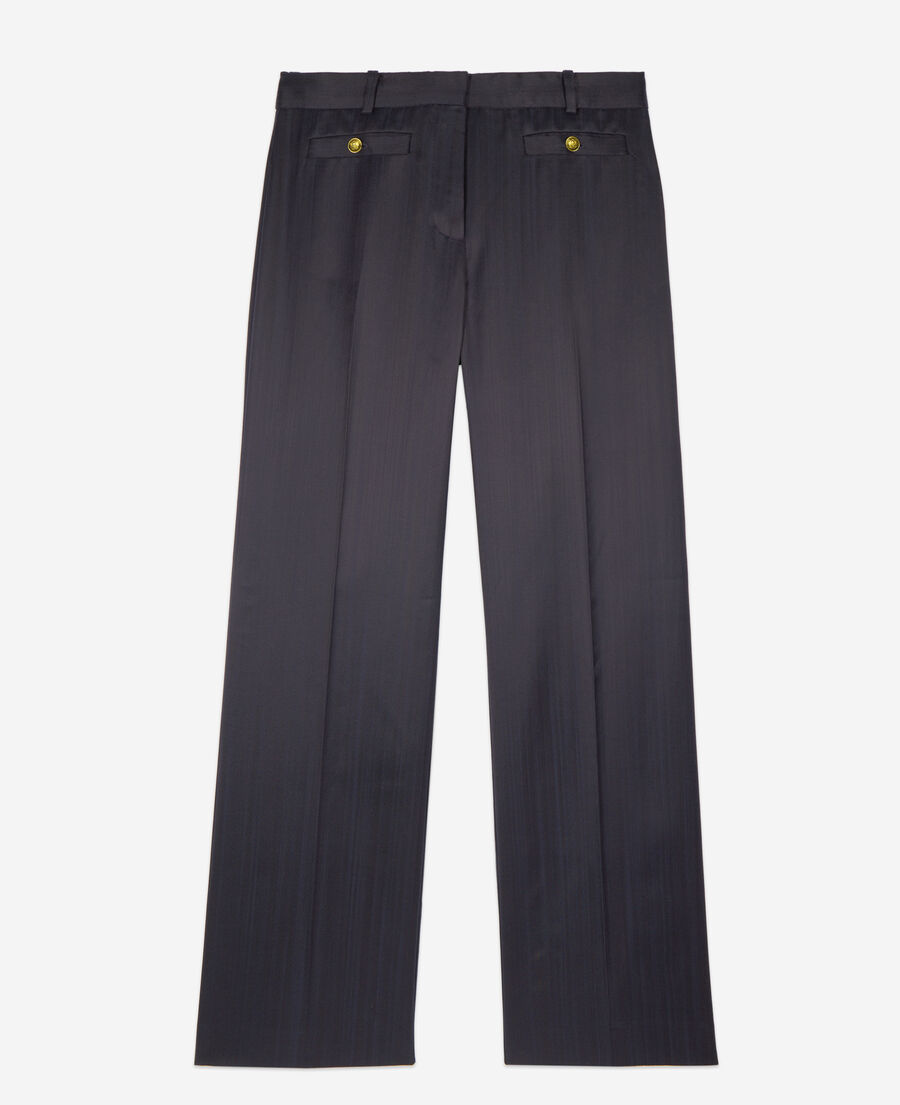 navy blue suit trousers