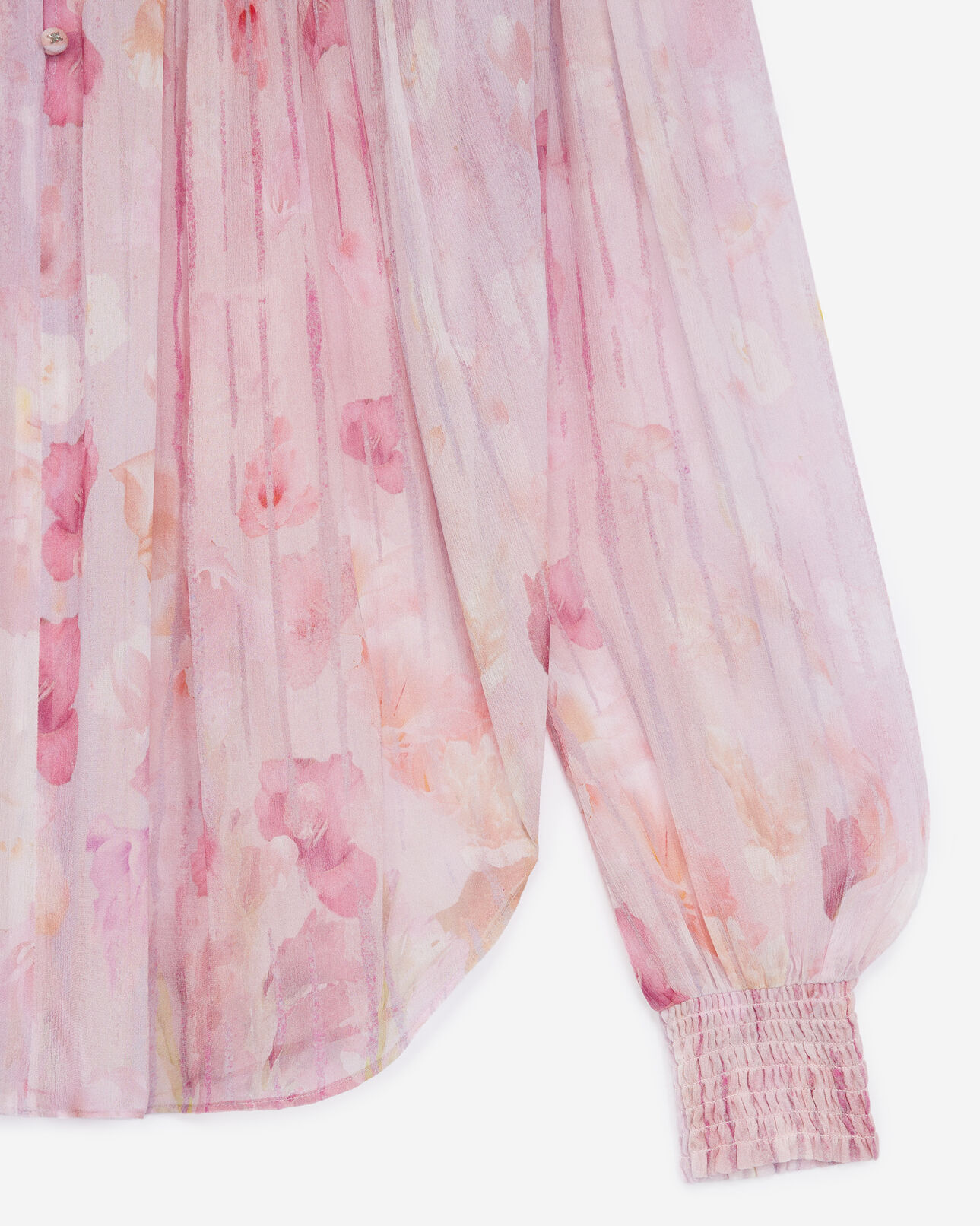The Kooples WOMEN PINK pink printed blouse