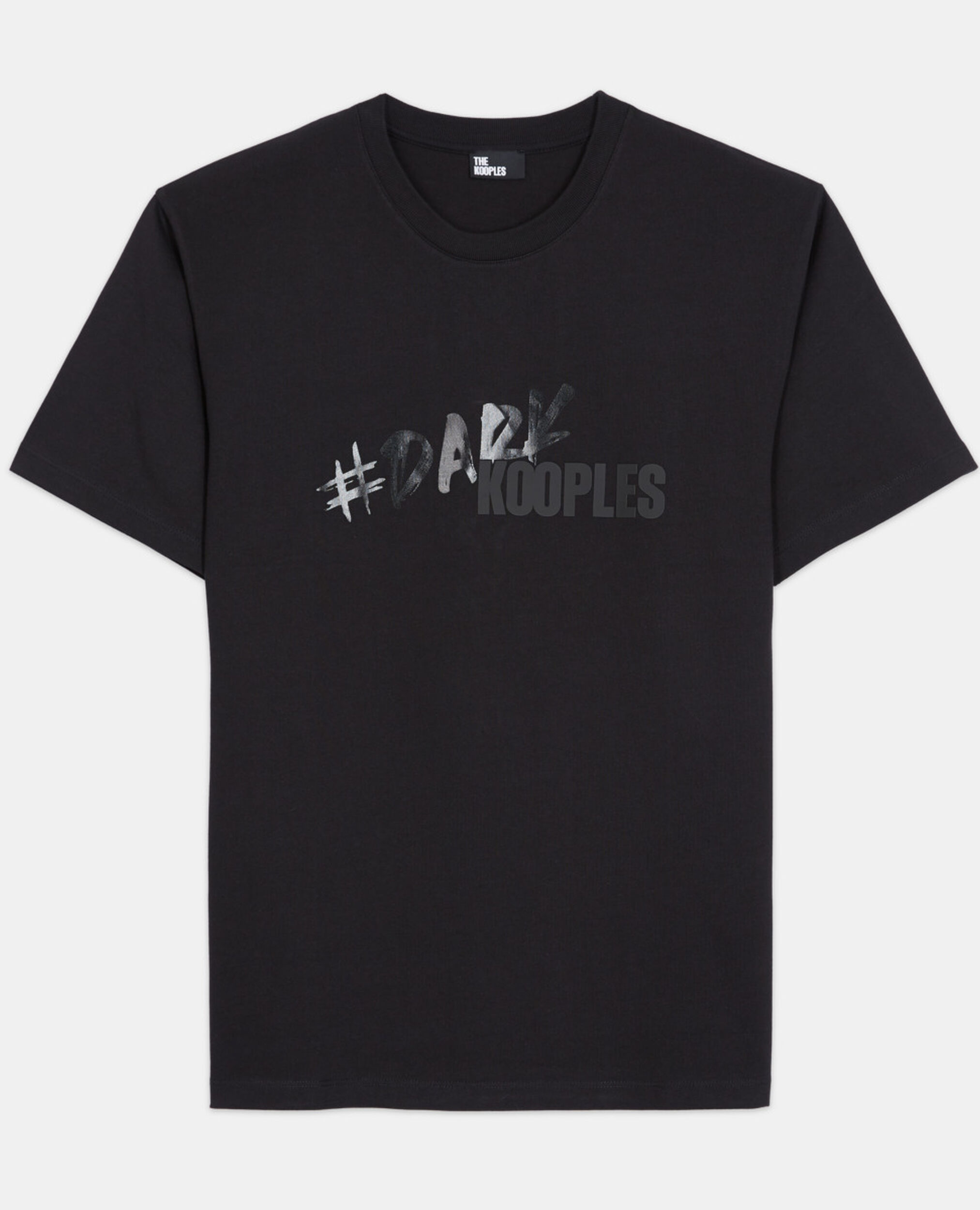 Camiseta logotipo The Kooples, BLACK, hi-res image number null