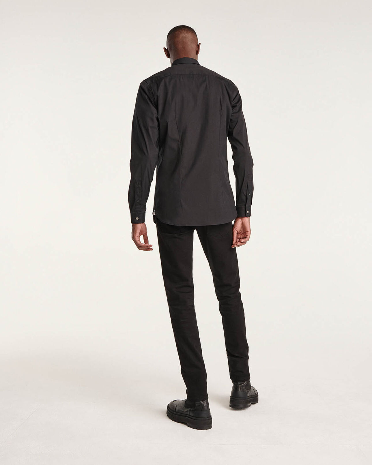 The Kooples MEN BLACK black shirt