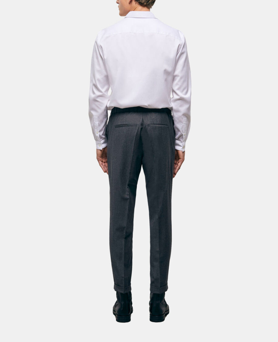 The Kooples H GREY gray wool suit pants