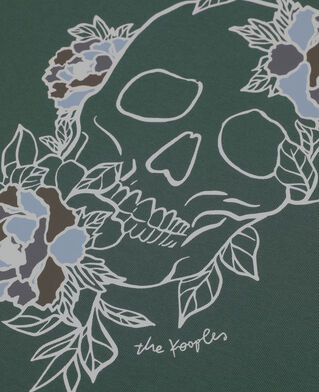 The Kooples HOMME FOREST t-shirt avec sérigraphie vert