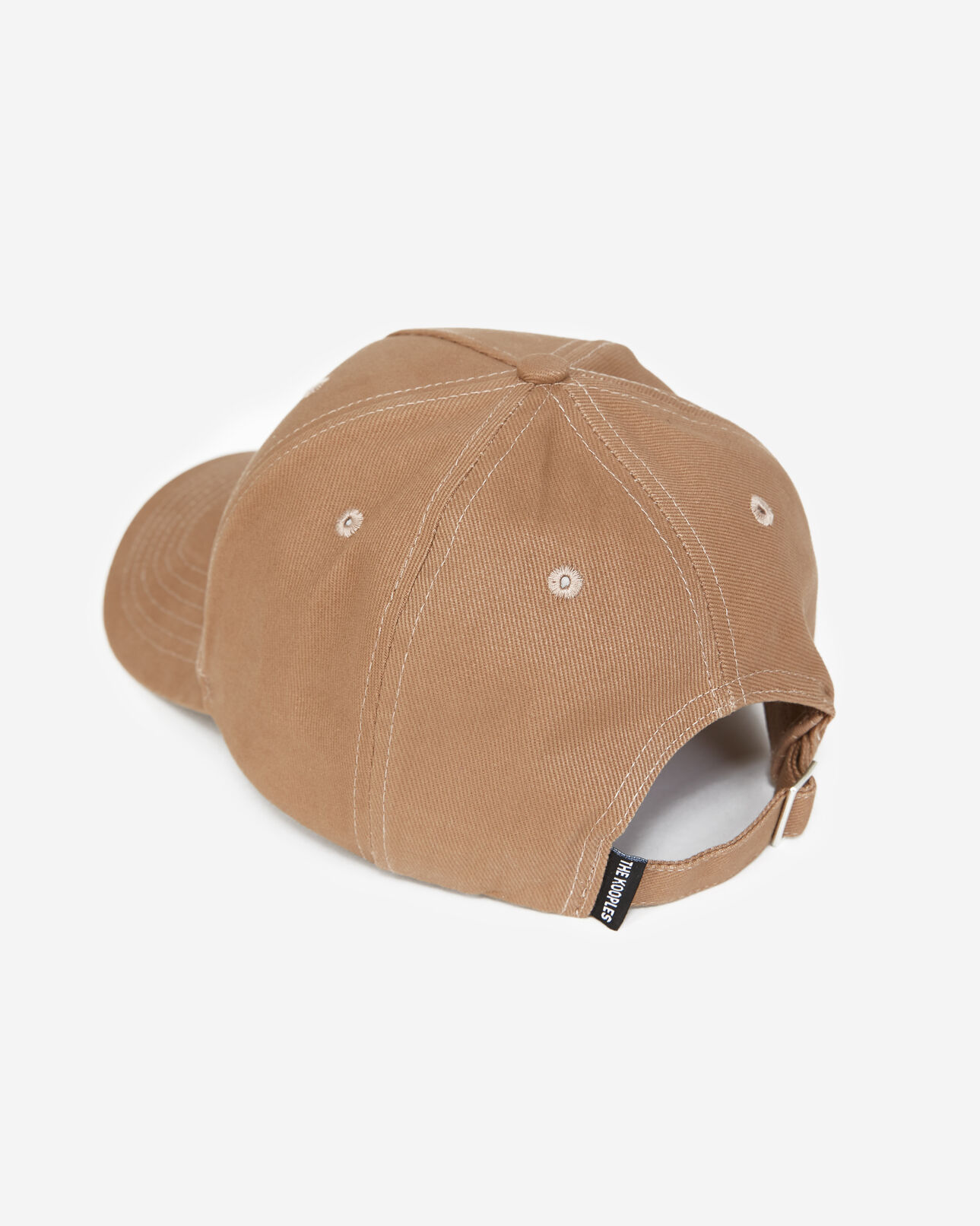 The Kooples MIXED BEIGE beige cotton logo cap