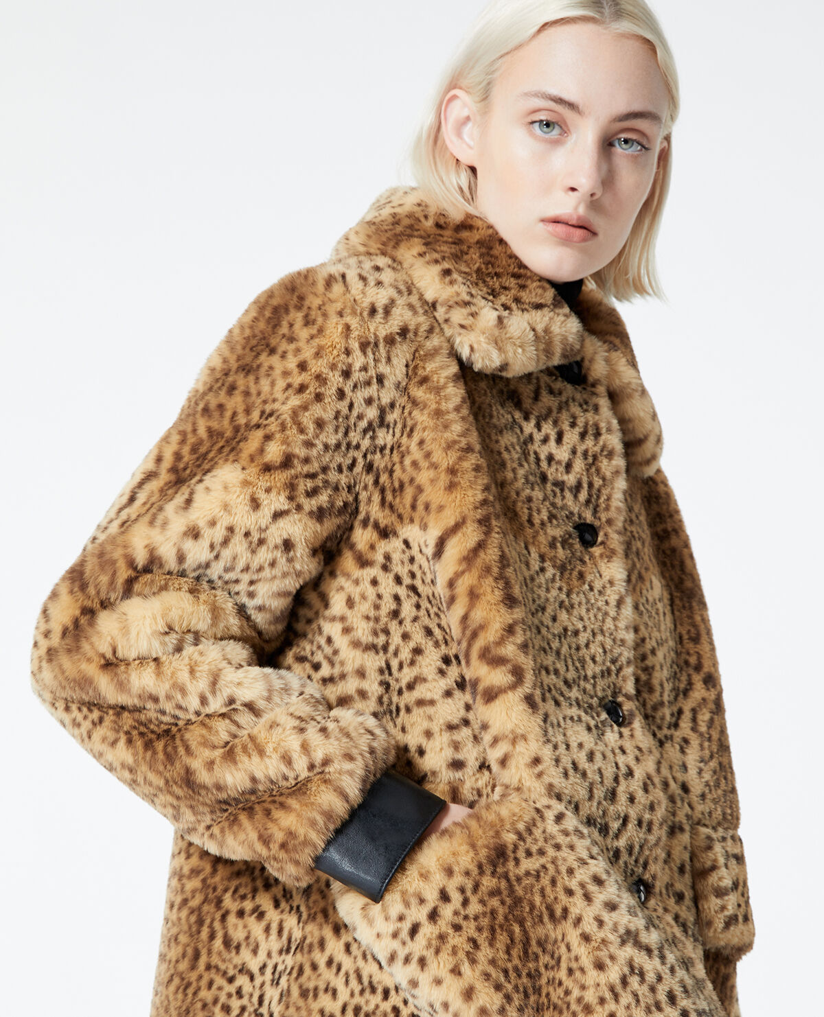 Manteau leopard 2025 the kooples