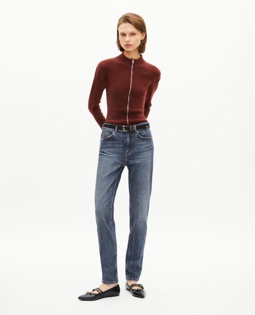 The Kooples FEMME BABY BLUE jean slim bleu clair