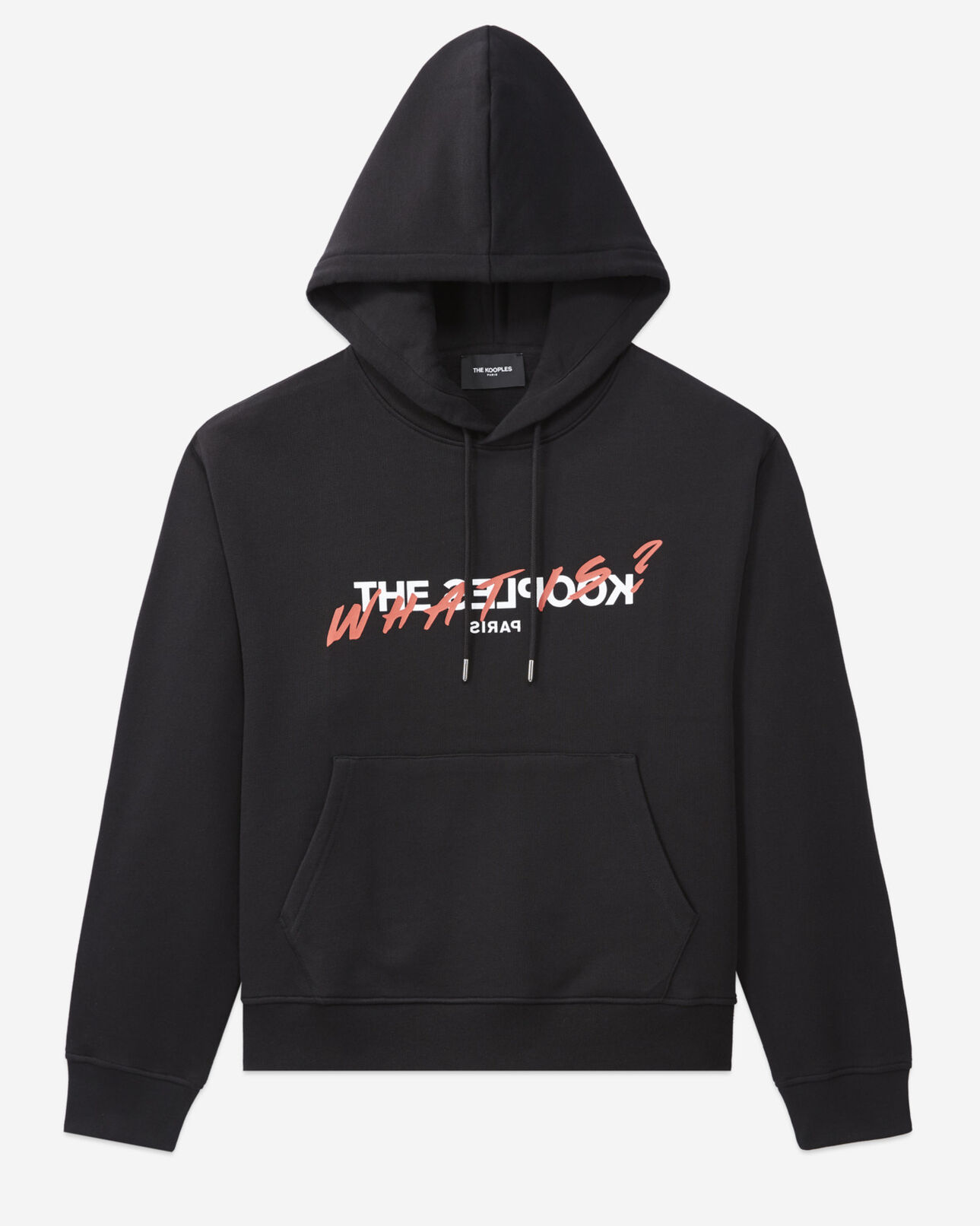 The Kooples FEMME BLACK sweat noir sérigraphie what is