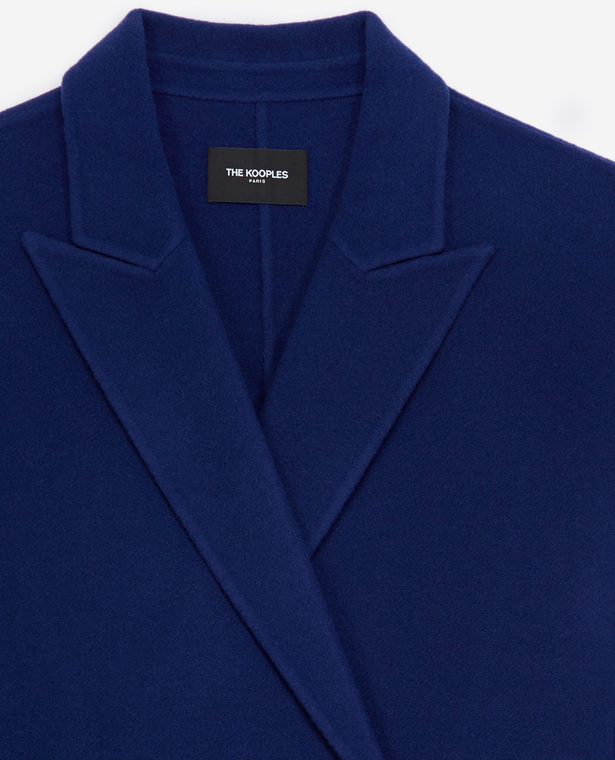 Manteau laine bleu double face oversize, BLUE, hi-res image number null