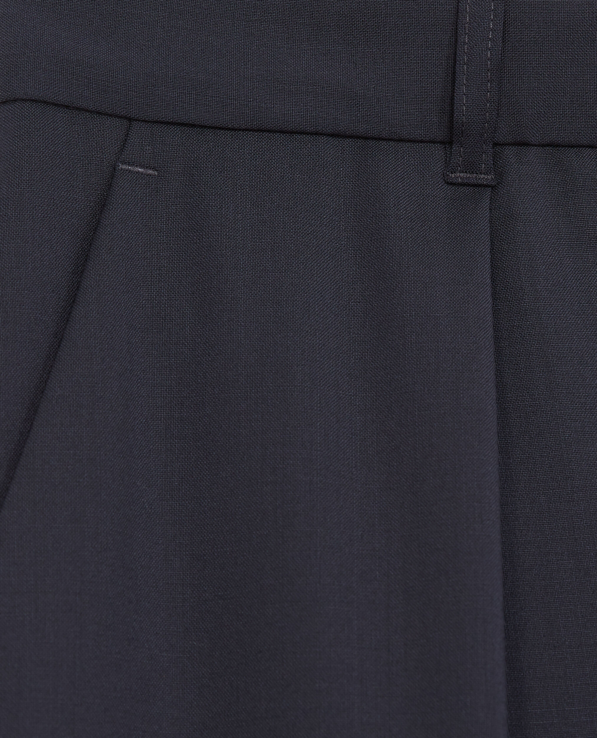 Pantalon costume bleu marine laine, NAVY, hi-res image number null