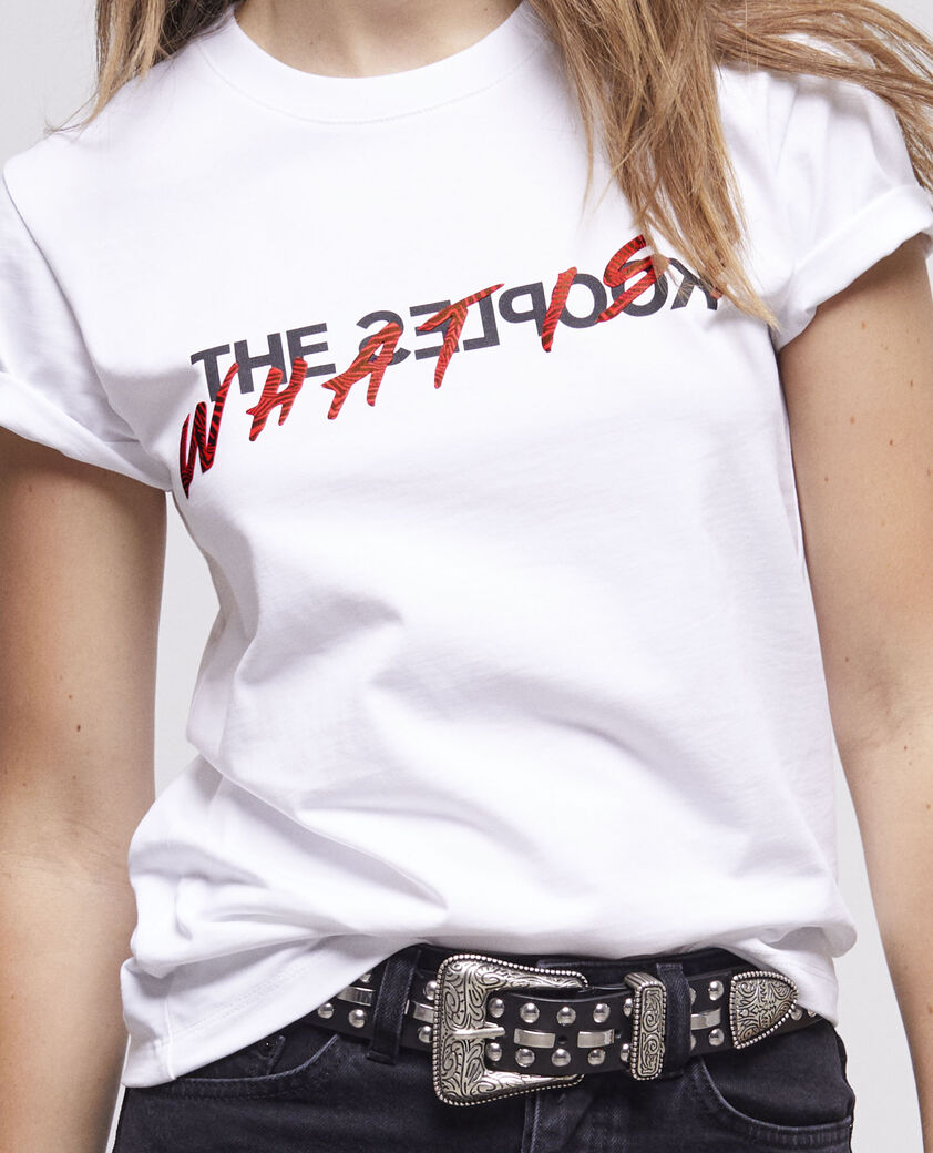 The Kooples MUJER WHITE camiseta what is blanca para mujer