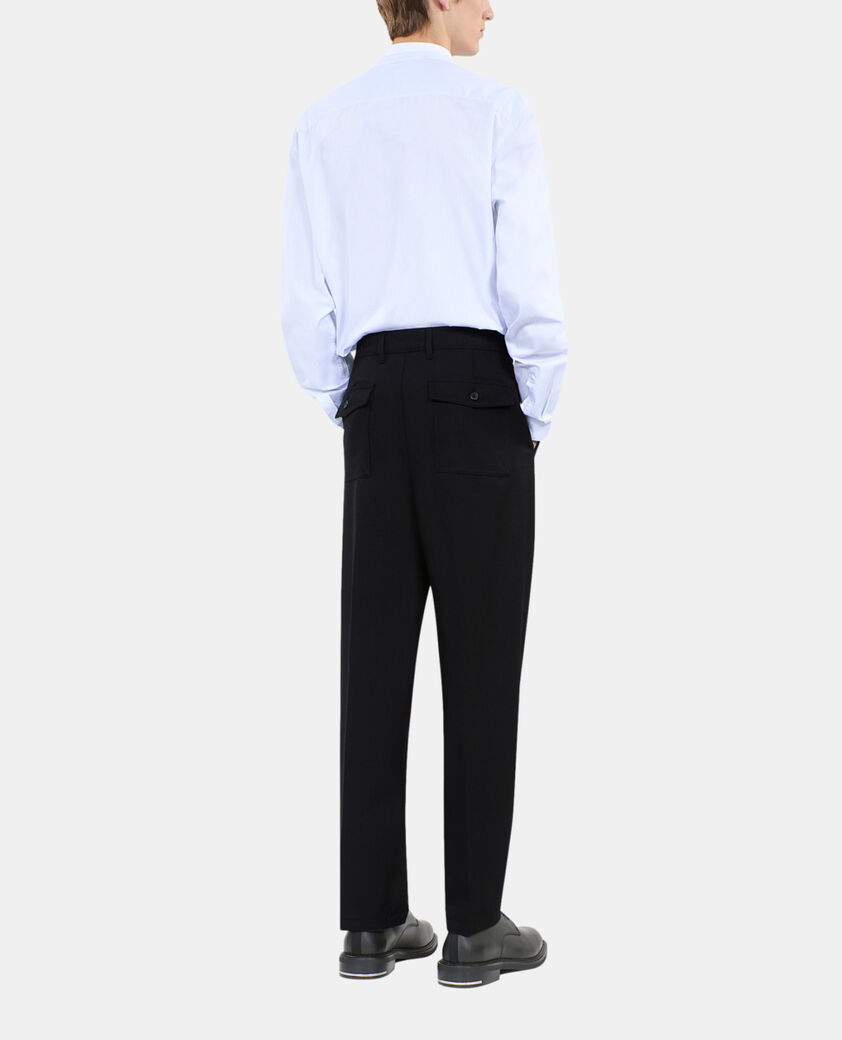 The Kooples HOMME BLACK pantalon noir