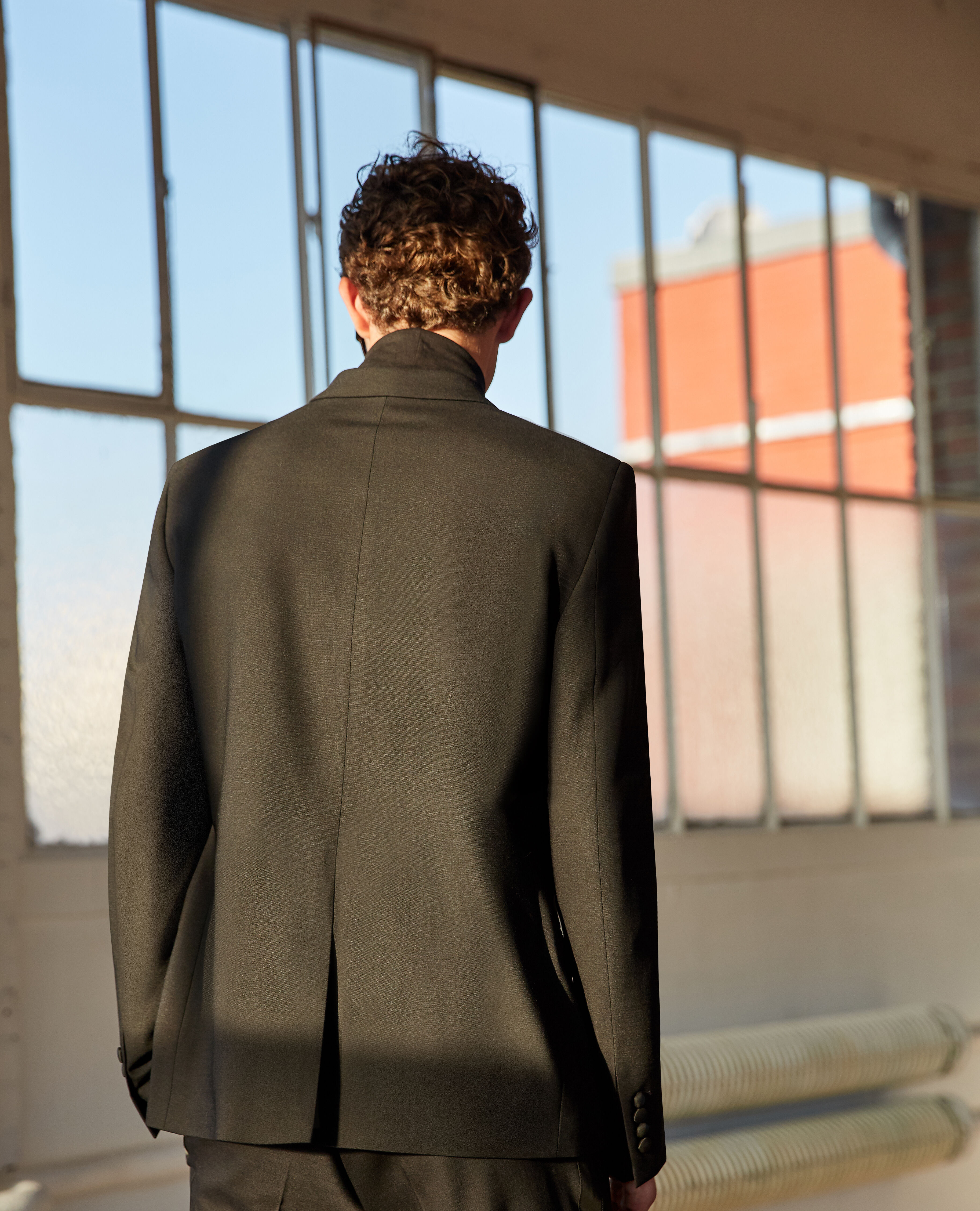 Satin dinner top jacket