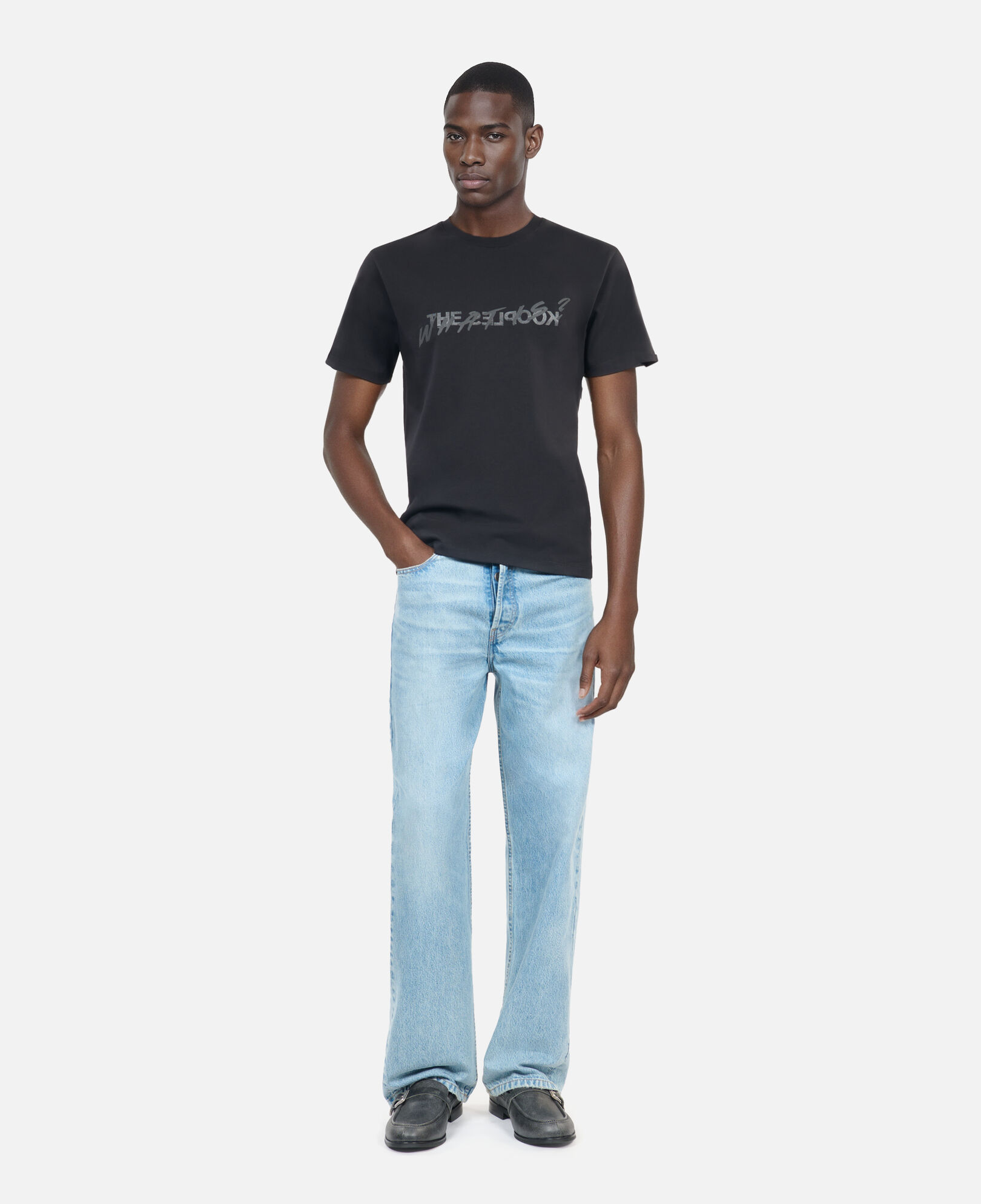 The Kooples HOMME BLACK t-shirt what is noir
