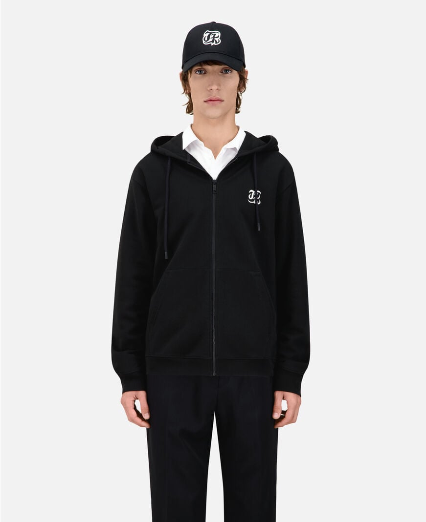 The Kooples MIXTE BLACK casquette noire avec patch tk
