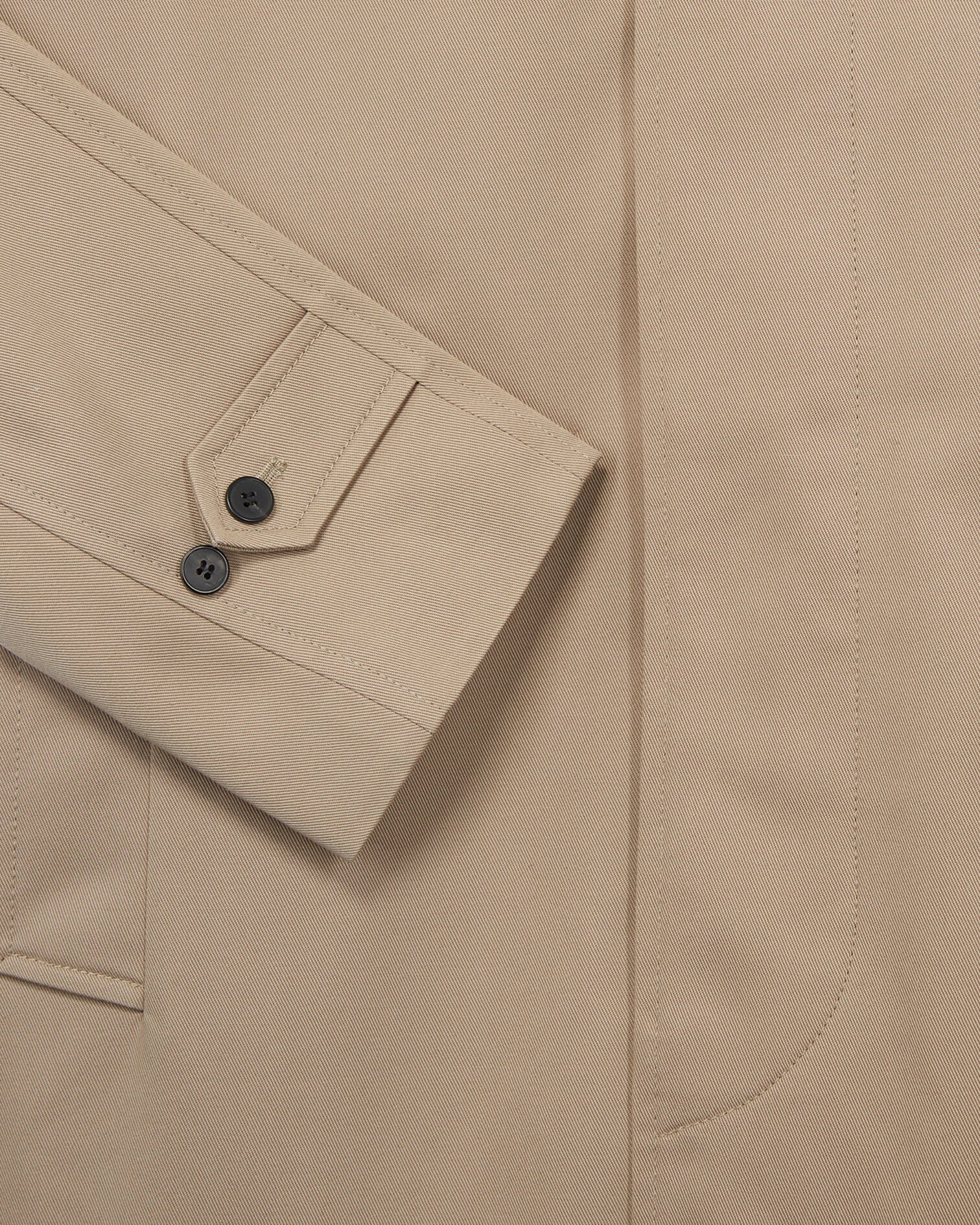 Beiger Trenchcoat mit Raglanärmeln und Tartan-Innenfutter, BEIGE, hi-res image number null