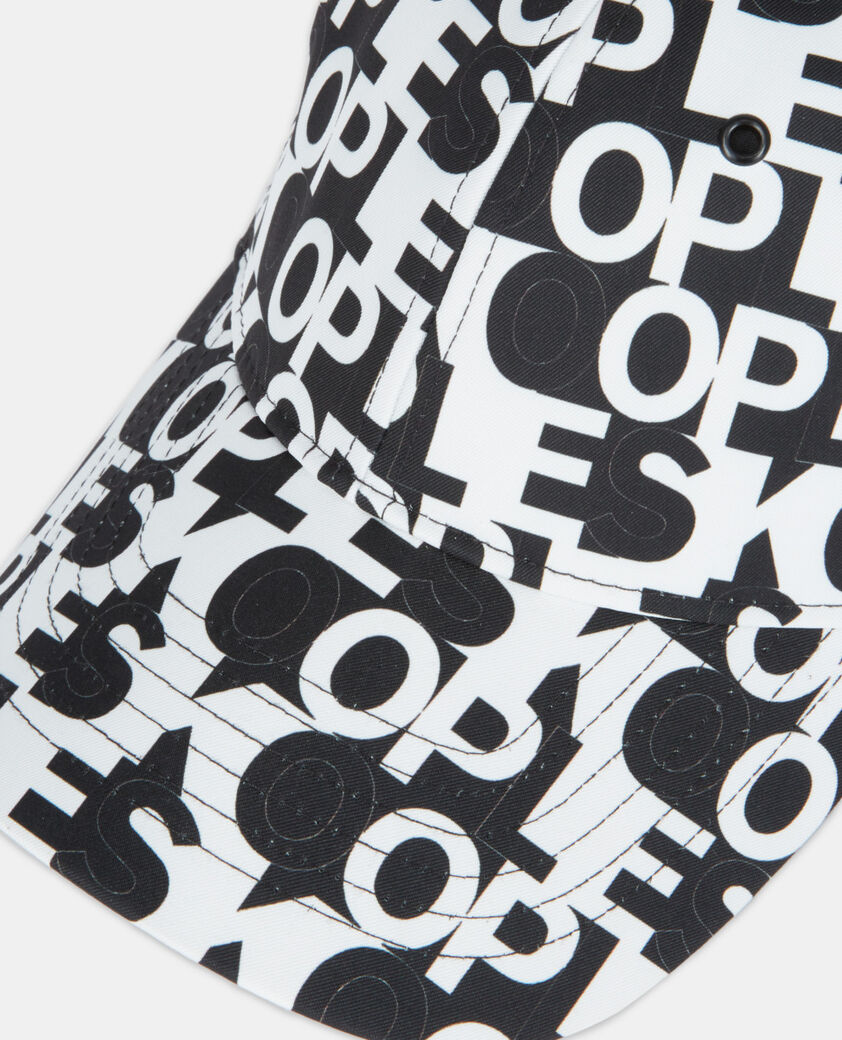 The Kooples MIXED BLACK / WHITE the kooples logo cap