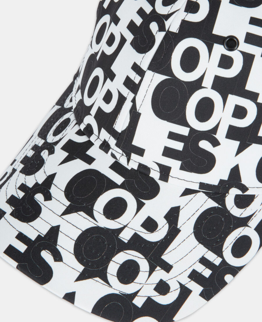 The Kooples MIXED BLACK / WHITE the kooples logo cap