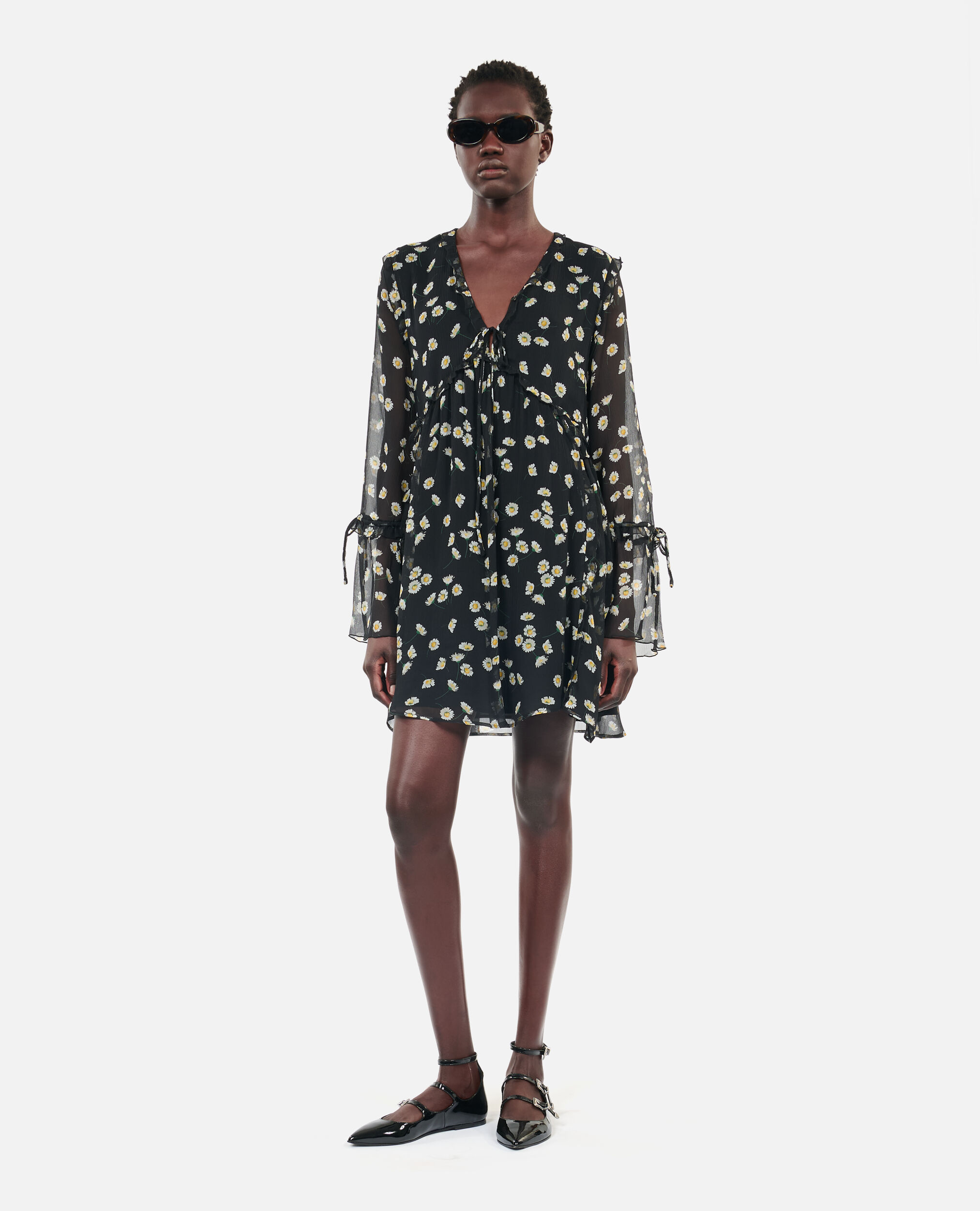 Robe soie courte top
