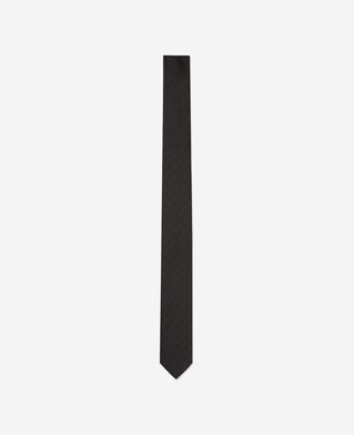 The Kooples MEN BLACK black silk tie