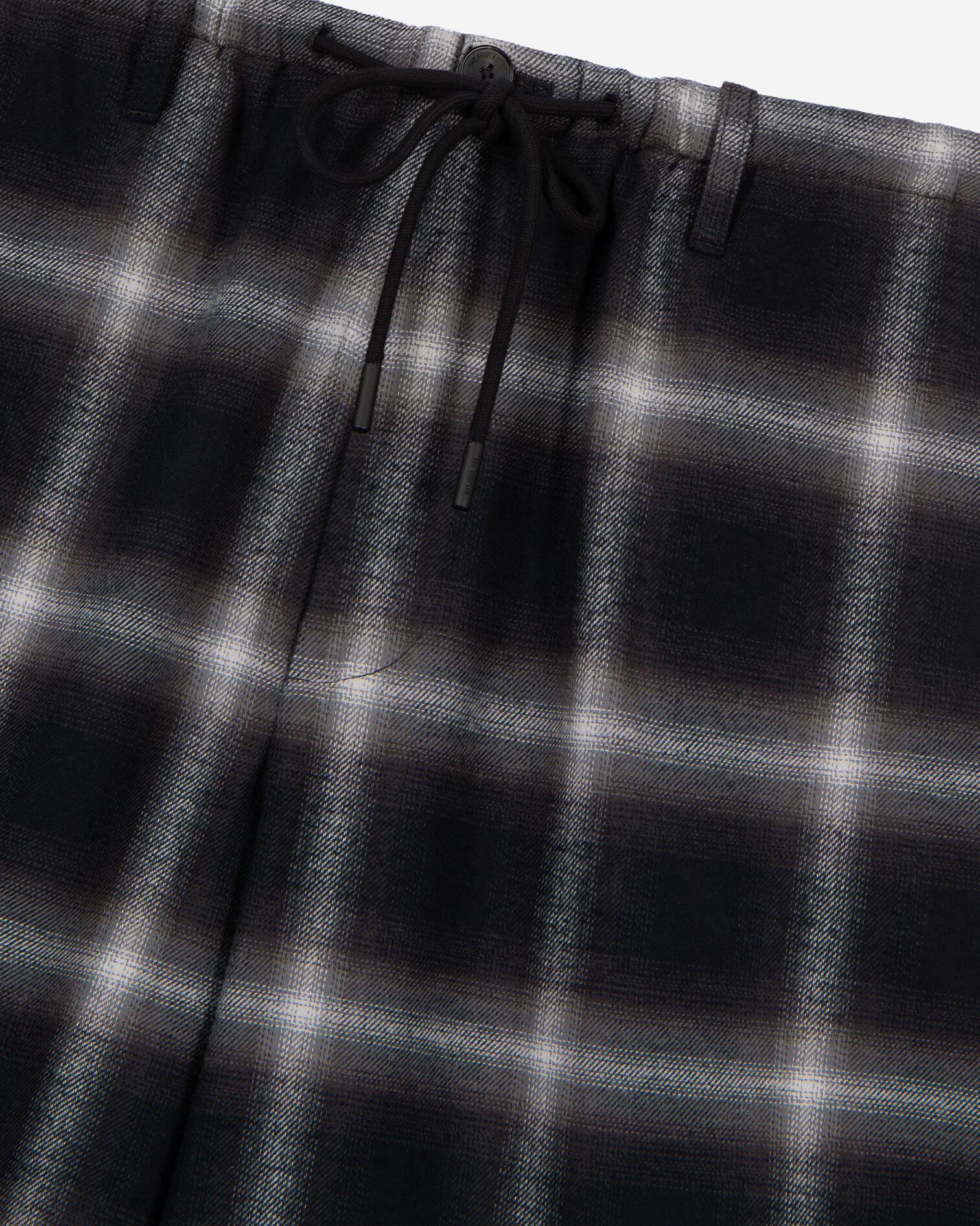 Black and white checked Bermuda shorts, BLACK GREY WHITE, hi-res image number null