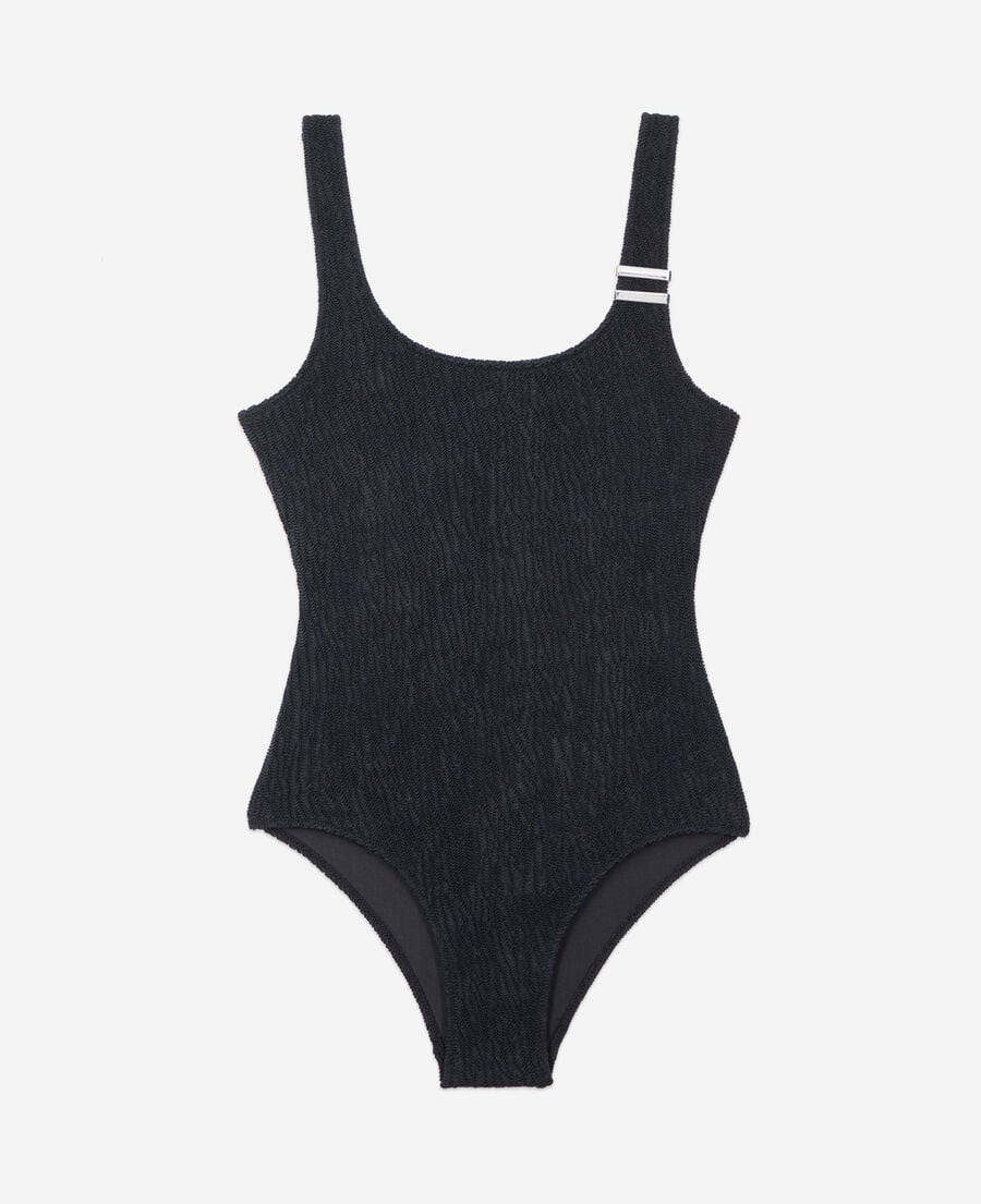 The Kooples WOMEN BLACK the kooples x luz one-piece swimsuit with black straps