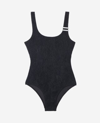 The Kooples WOMEN BLACK the kooples x luz one-piece swimsuit with black straps