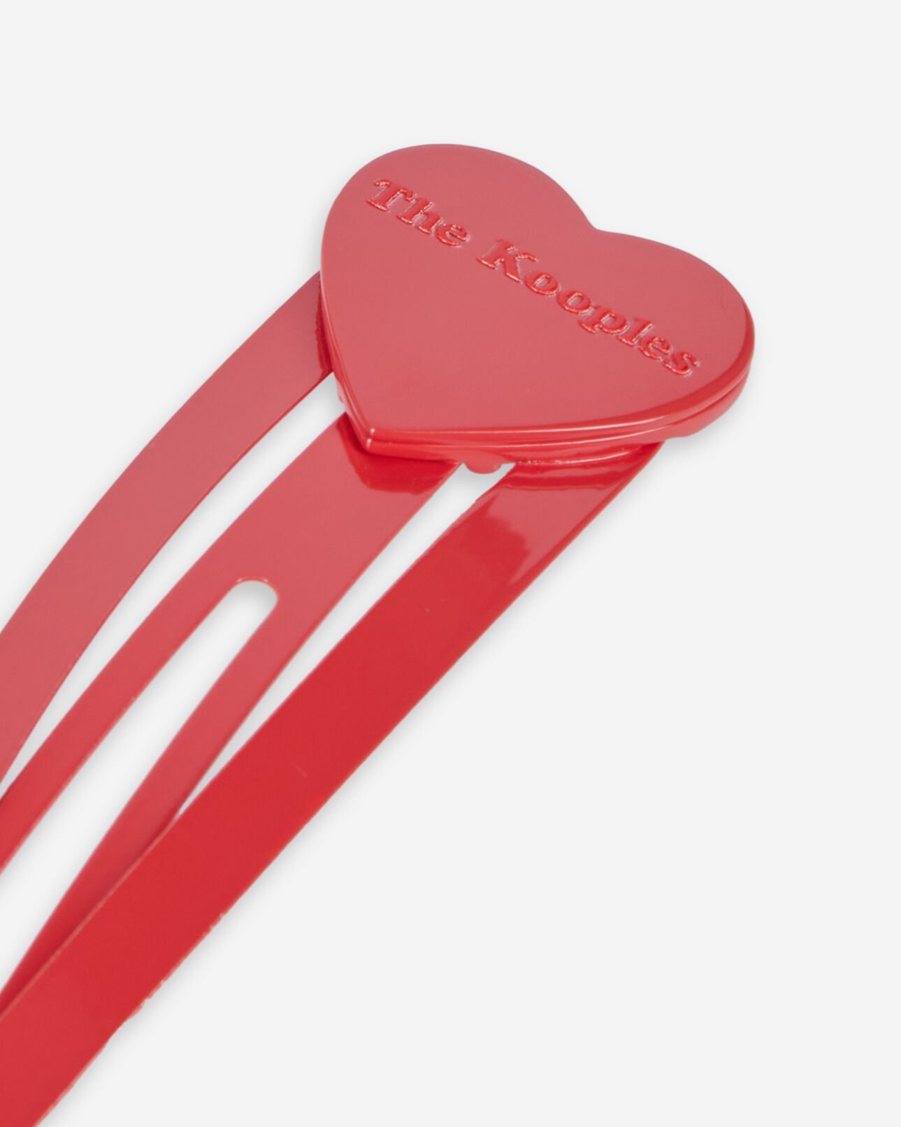 The Kooples WOMEN RED red barrette bag charm