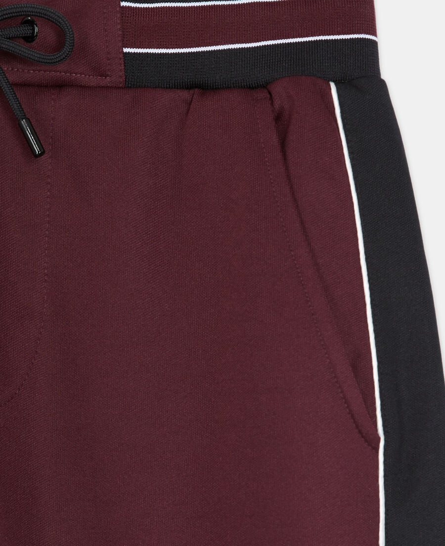 red joggers