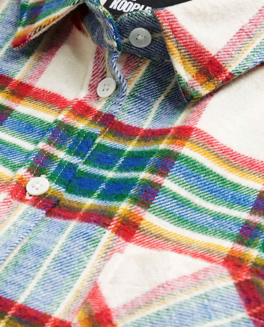 The Kooples FEMME MULTICOLOR surchemise &agrave; carreaux