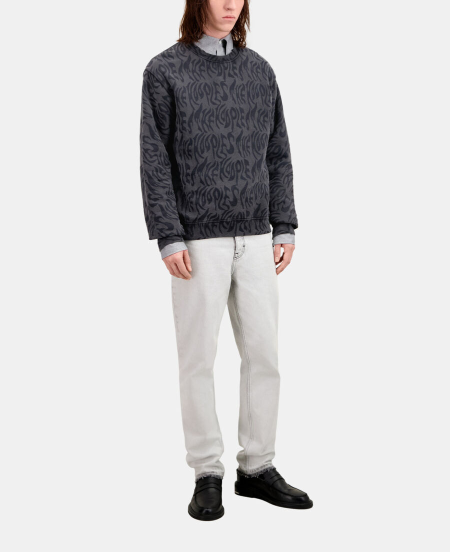 men's printed sweatshirt