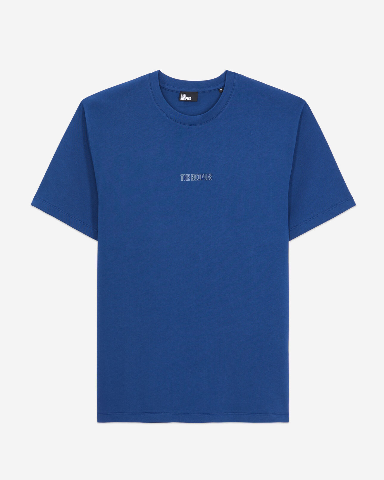 The Kooples HOMME ROYAL BLUE - DARK NAVY t-shirt homme bleu vif avec logo
