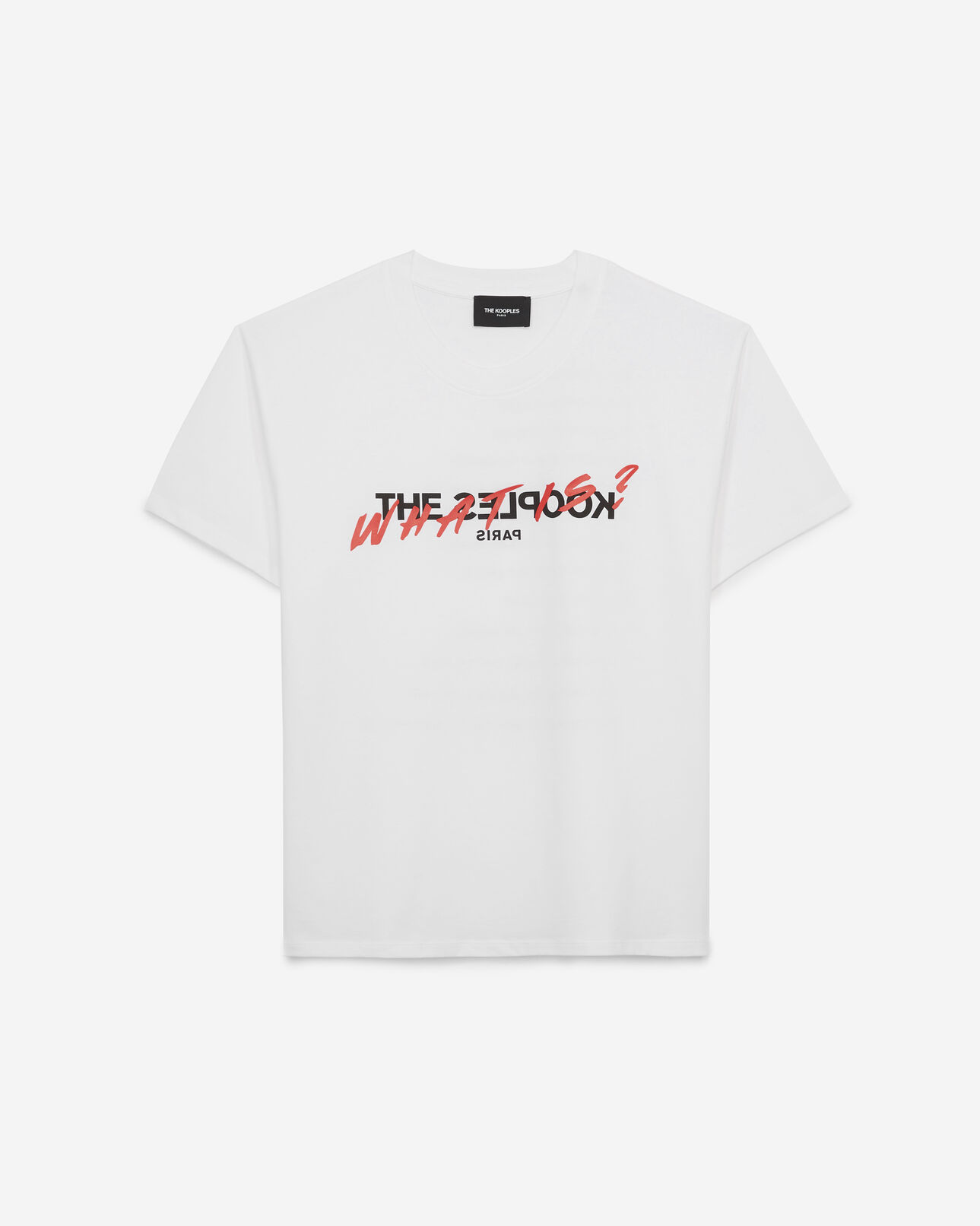 The Kooples FEMME WHITE t-shirt what is blanc