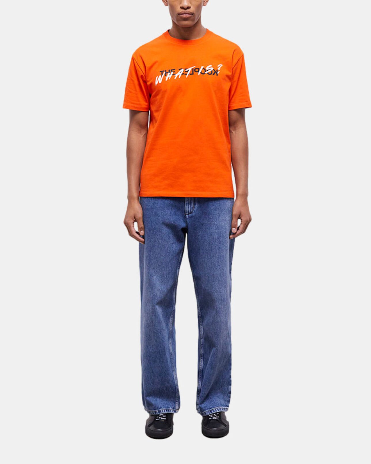 The Kooples HOMME PUMPKIN t-shirt homme what is orange