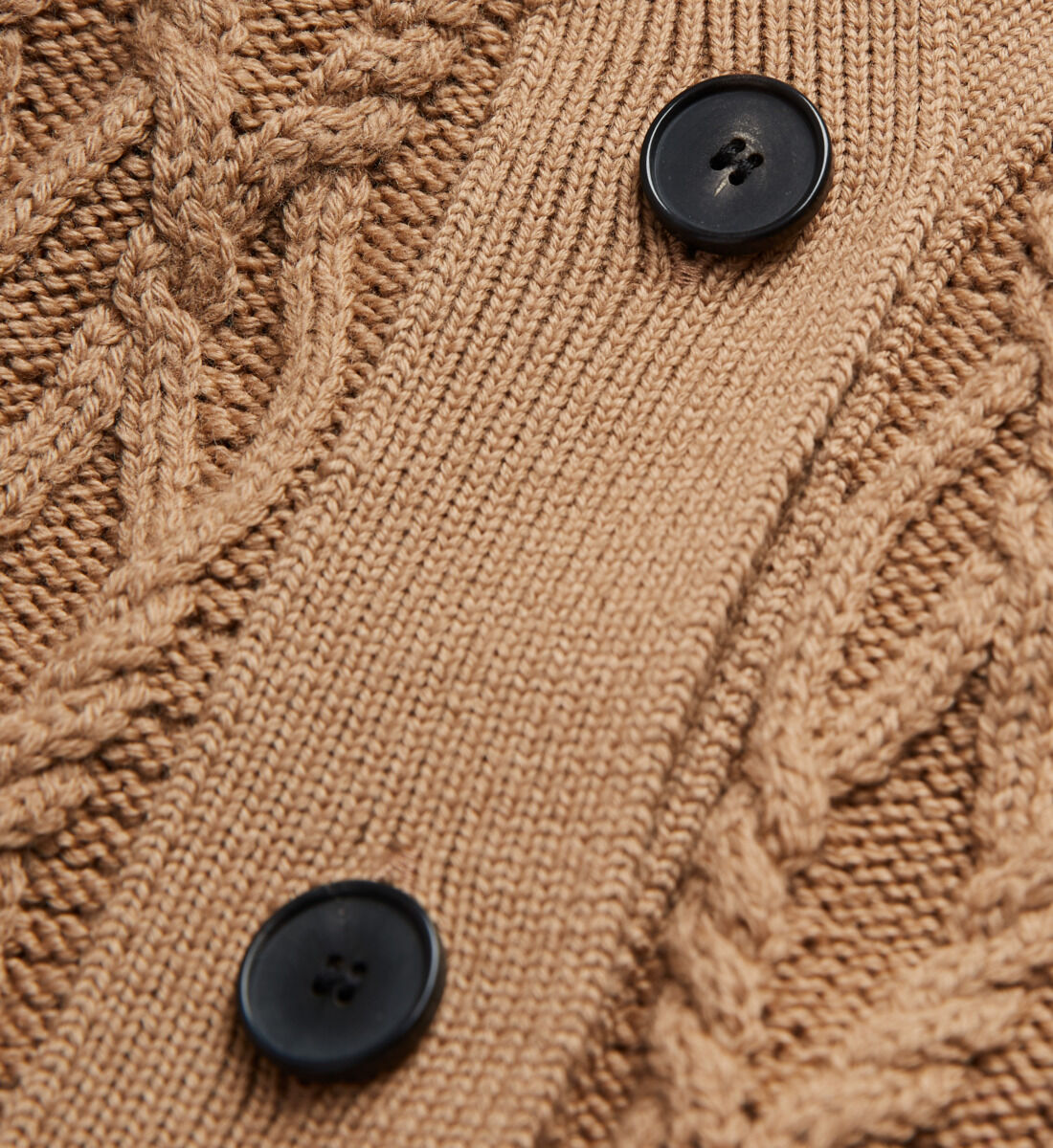 Camel shop wool jumper
