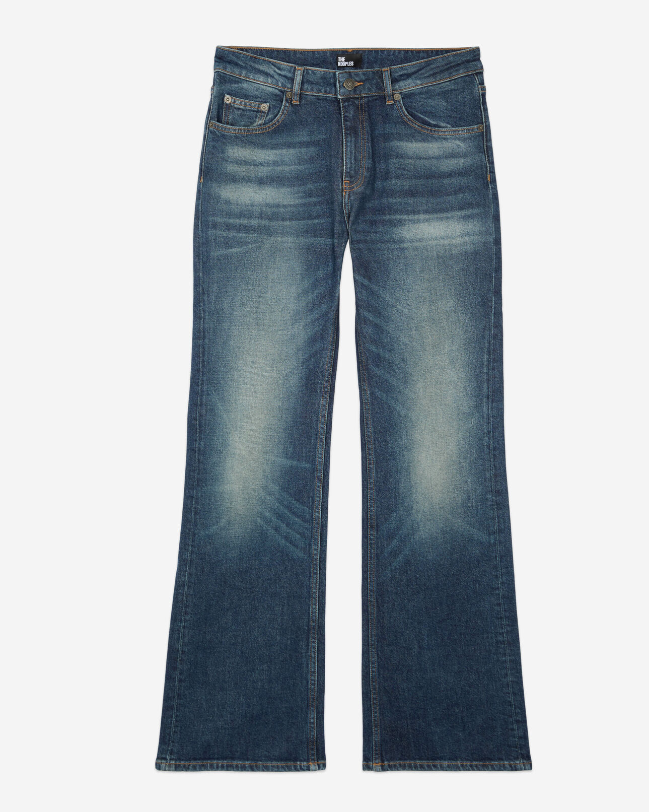 The Kooples WOMEN BLUE ELECTRIC blue flare jeans