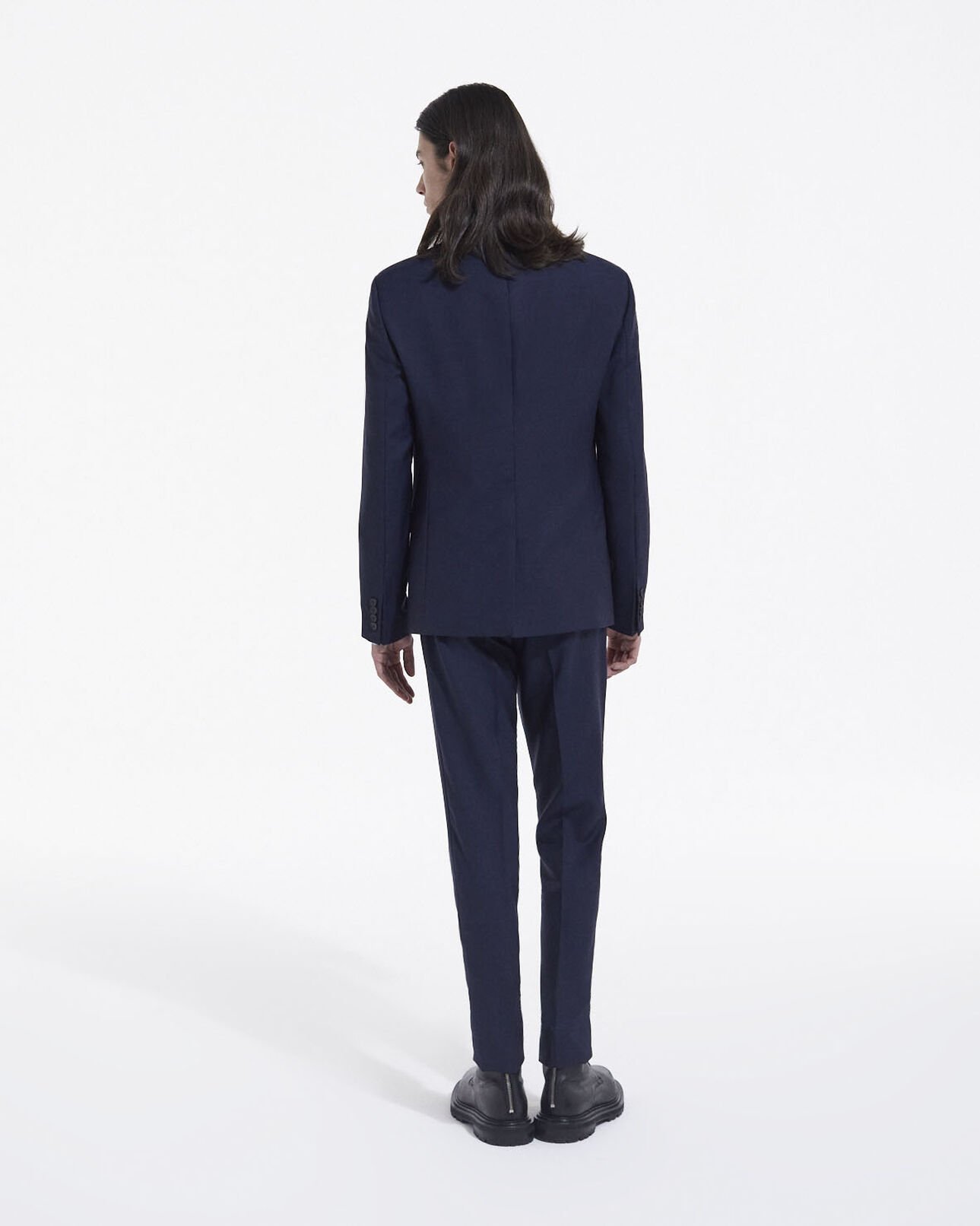 The Kooples MEN DARK NAVY wool suit jacket