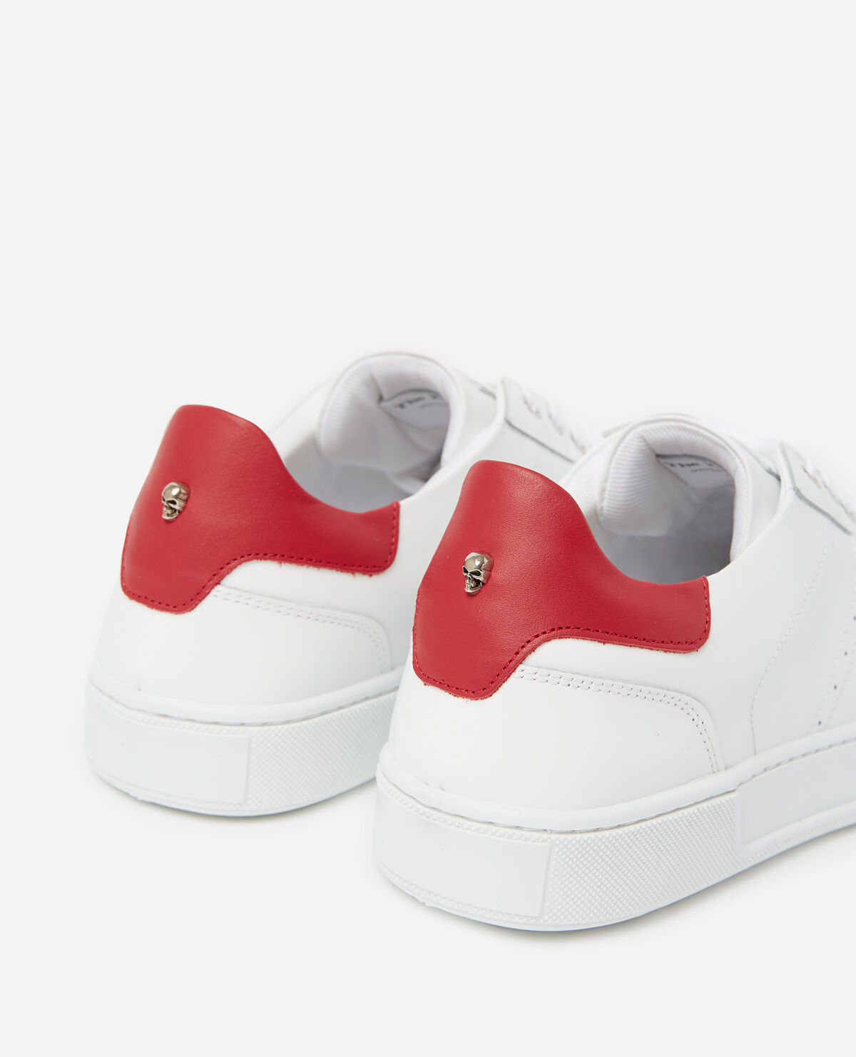 Red white shoes hotsell