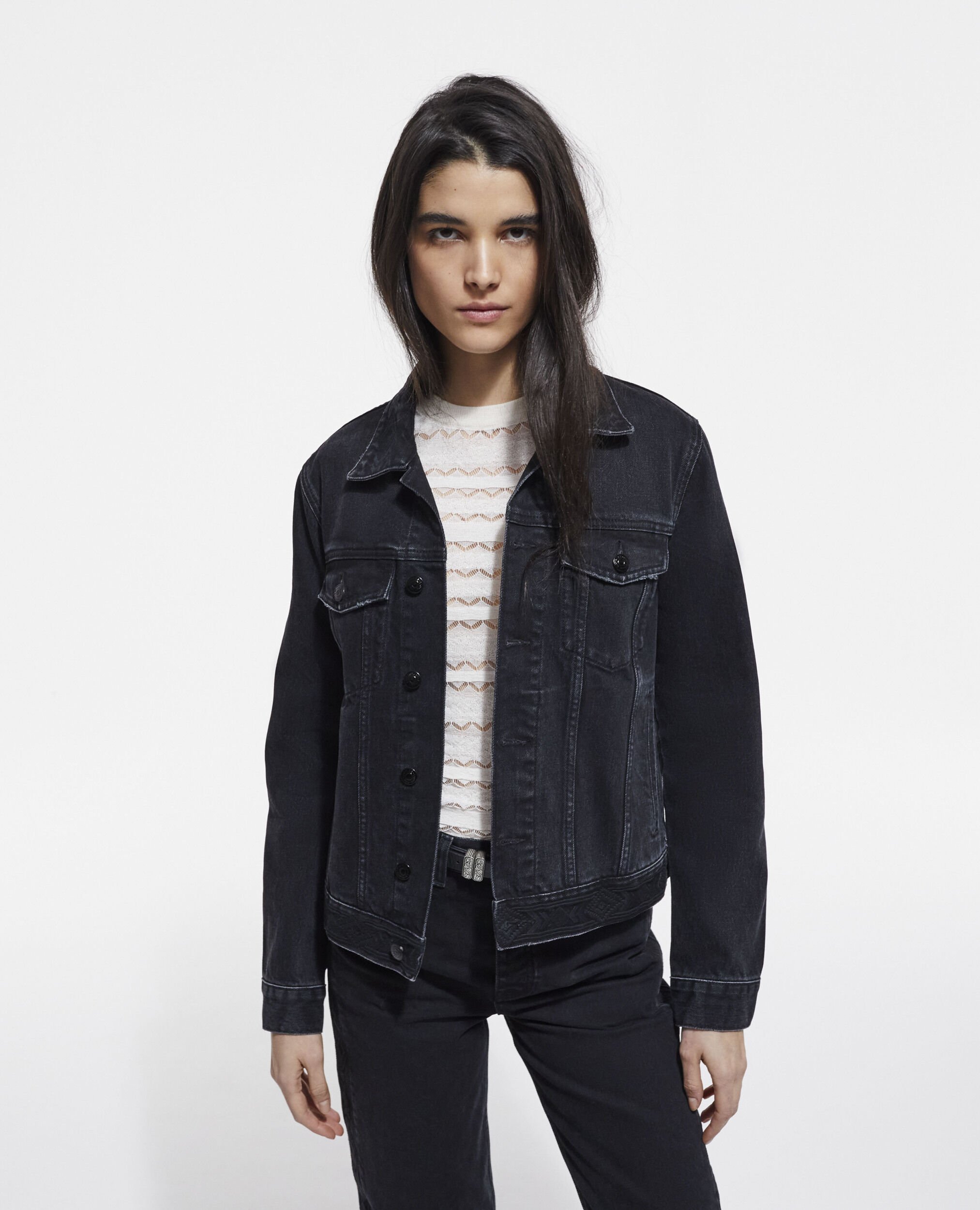 Black denim 2025 jacket canada
