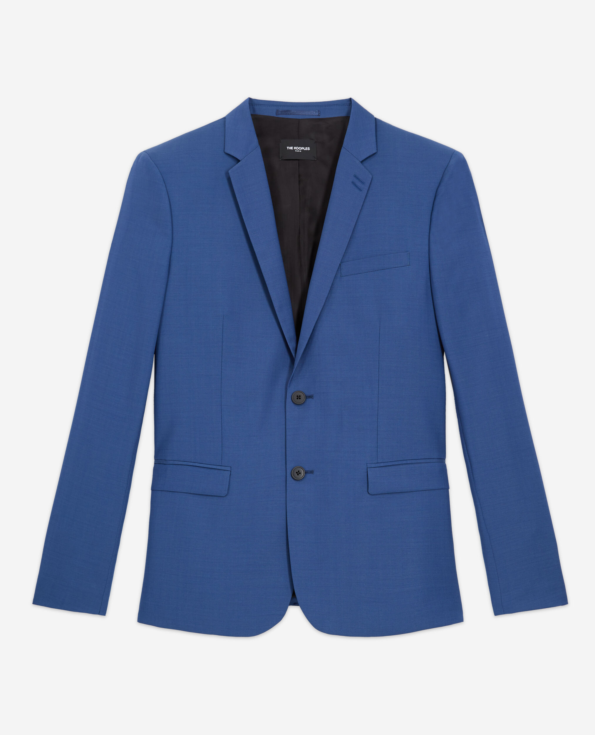 Blue suit jacket, BLUE, hi-res image number null