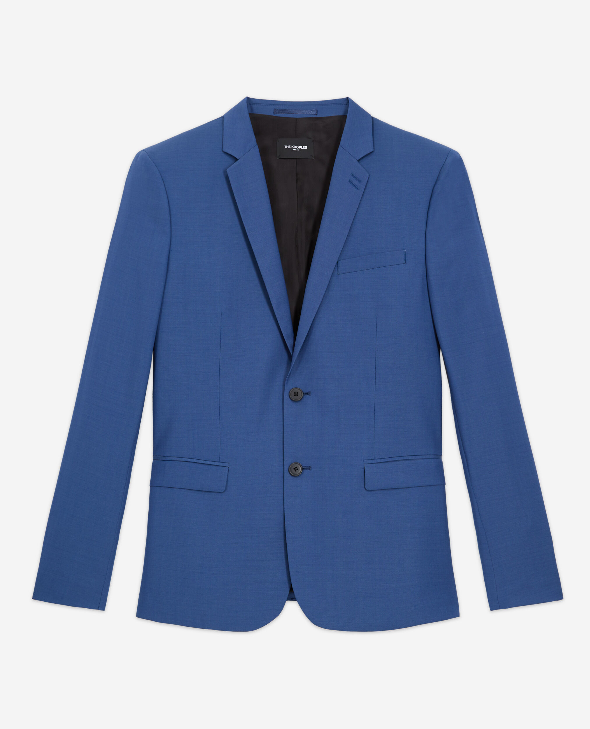 Veste de costume bleue, BLUE, hi-res image number null