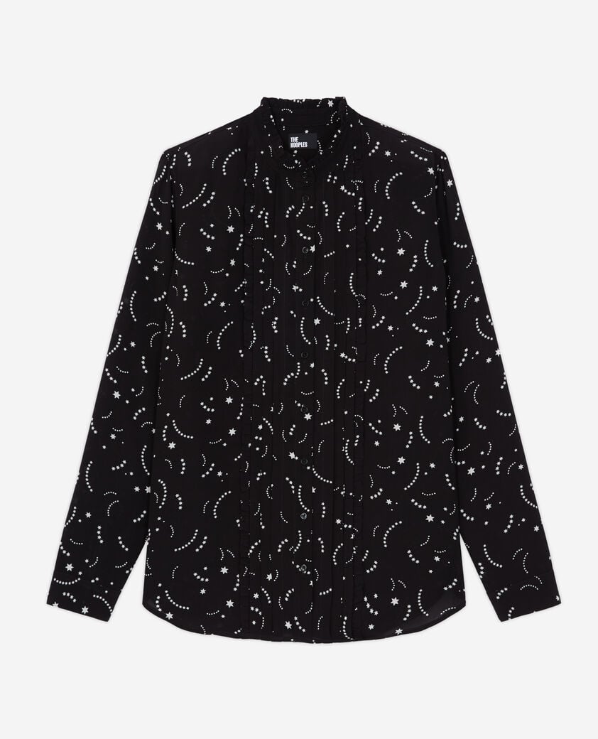 The Kooples FEMME BLACK WHITE chemise imprimée